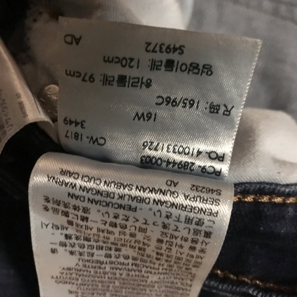 Levi’s Boyfriend jeans, plus size 16 - Picture 2 of 6